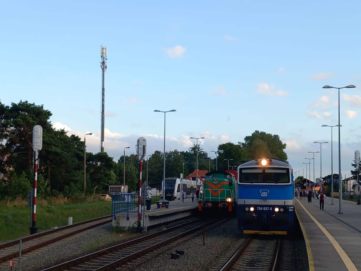 Inforail - Półwysep Helski z drugim pociągiem kategorii EIC