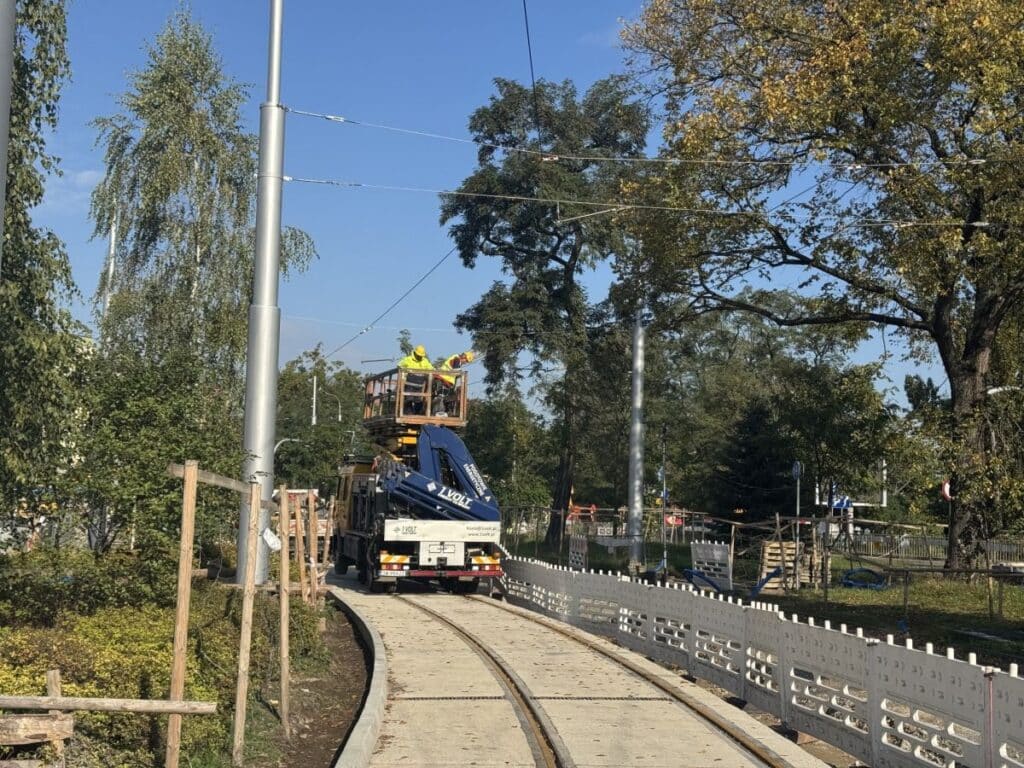 Kolejny etap przebudowy torowiska na ul. Bardzkiej