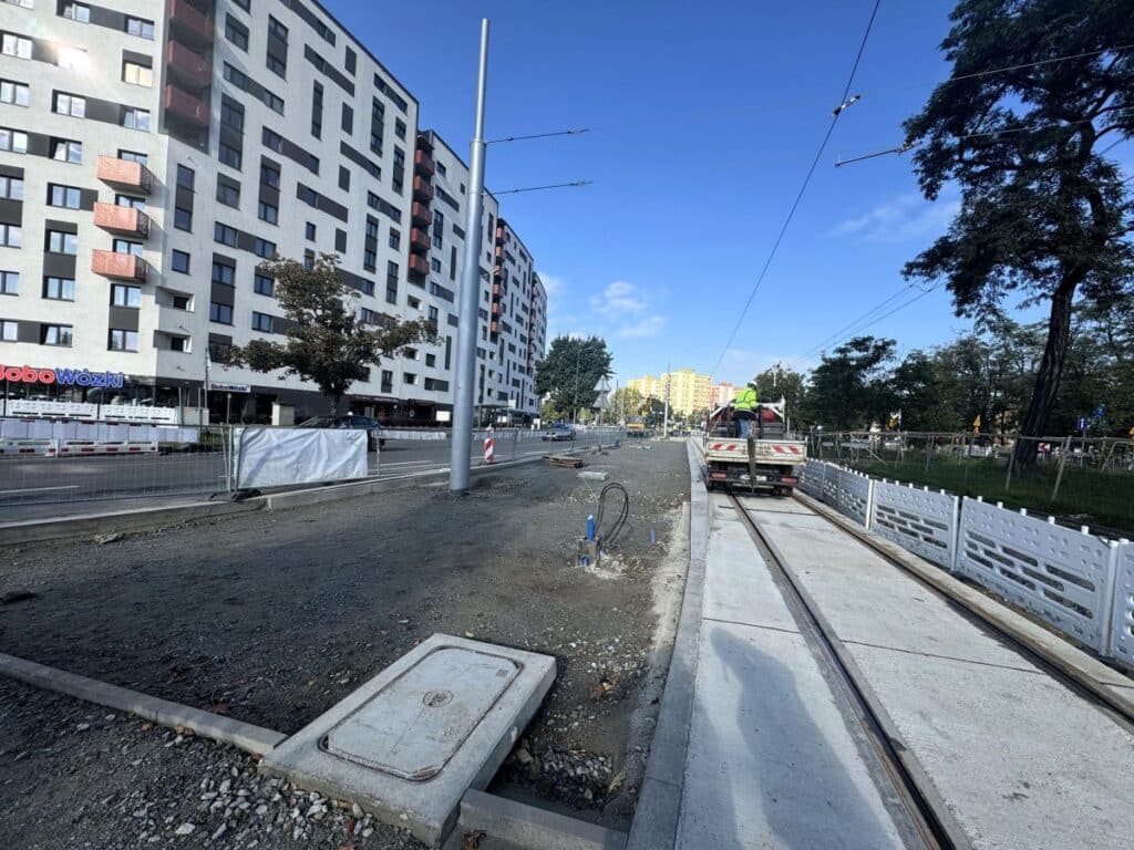 Kolejny etap przebudowy torowiska na ul. Bardzkiej