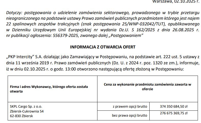 Oferta SKPL
