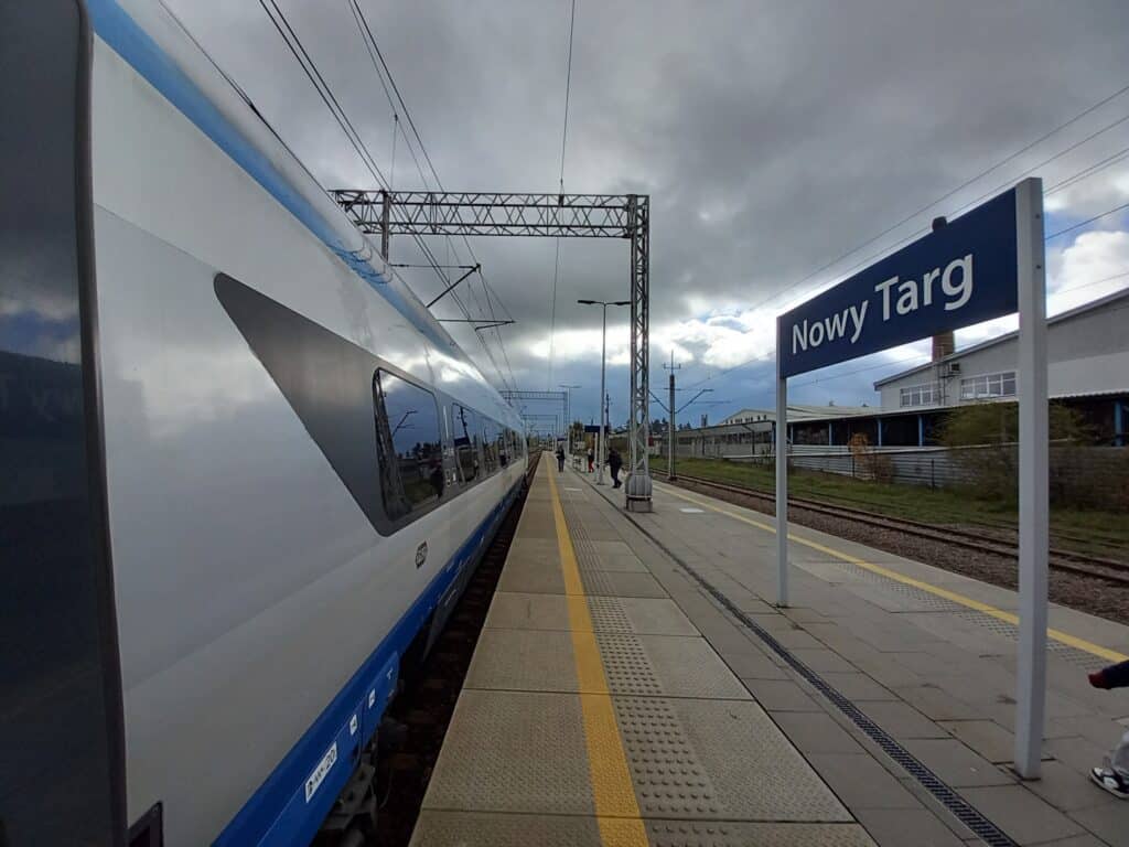 Pendolino w Nowym Targu