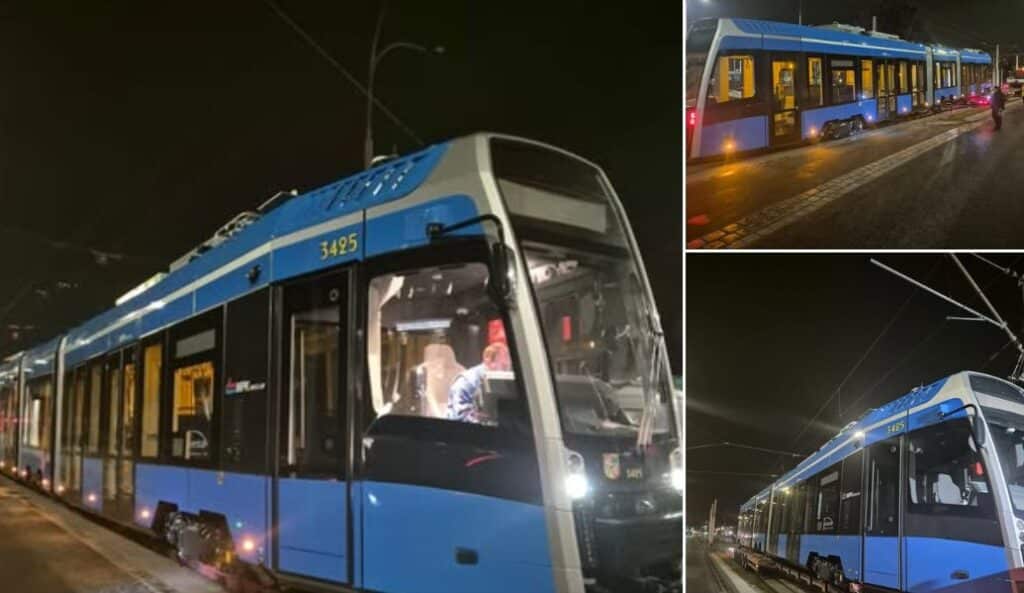 Dostawy tramwajów PESA Twist dla MPK Wrocław znowu ruszyły źródło: FB/Jacek Sutryk