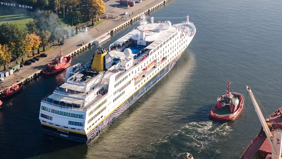 Zakończenie sezonu wycieczkowców w Porcie Gdańsk. Hamburg jako ostatni foto: Port Gdańsk