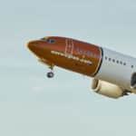 Boeing w barwach Norwegian