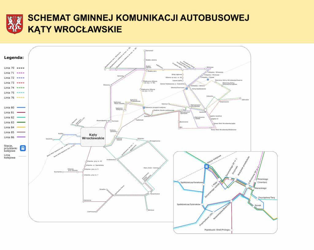 Gmina Kąty Wrocławskie ogłosiła duży przetarg na świadczenie usług autobusowego transportu publicznego