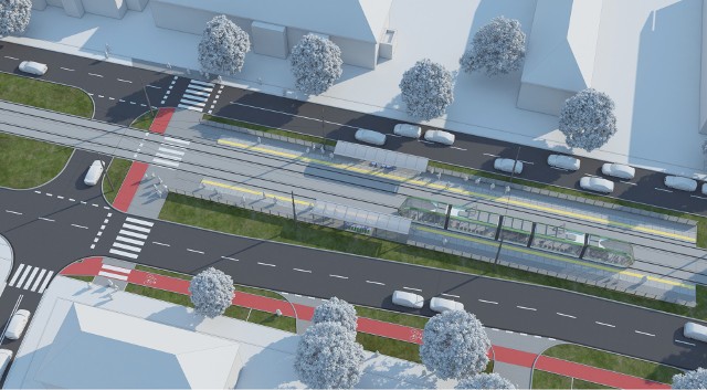 Nowy plan trasy tramwajowej w Szczecinie. Pętla przy „Sterze” i dojazd do ul. Gen. Maczka