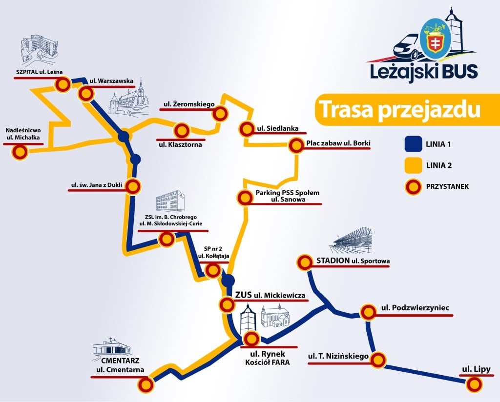 Infotrans - Leżajsk w grupie miast z bezpłatną komunikacją. Ruszył pilotaż Leżajskiego Busa