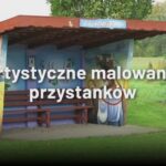 Gmina Lidzbark Warmiński zatrudniła artystkę do malowania przystanków i szkół