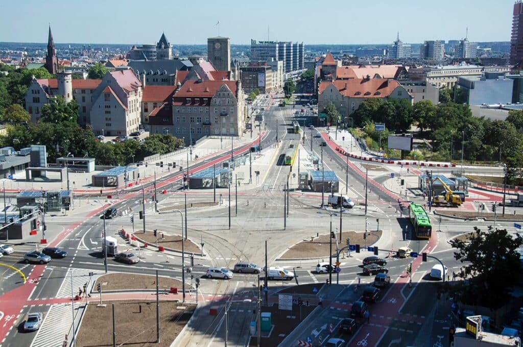 Poznań wraca do tablic SDIP na Rondzie Kaponiera i trasie na Franowo