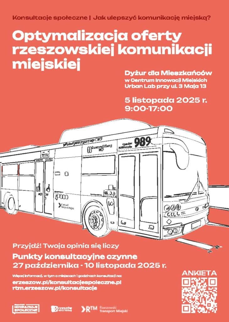 Jak ulepszyć komunikację miejską w Rzeszowie? ZTM zaprasza mieszkańców do głosu