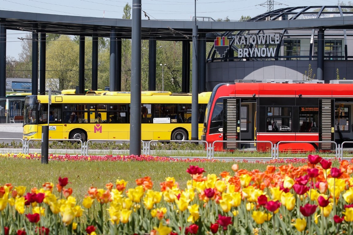 Infotrans - Tramwaj na południe Katowic i węzeł przesiadkowy Kostuchno z dofinansowaniem