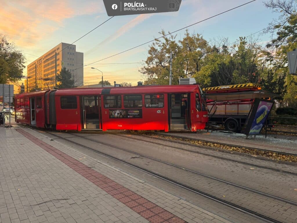 Wypadek w Bratysławie