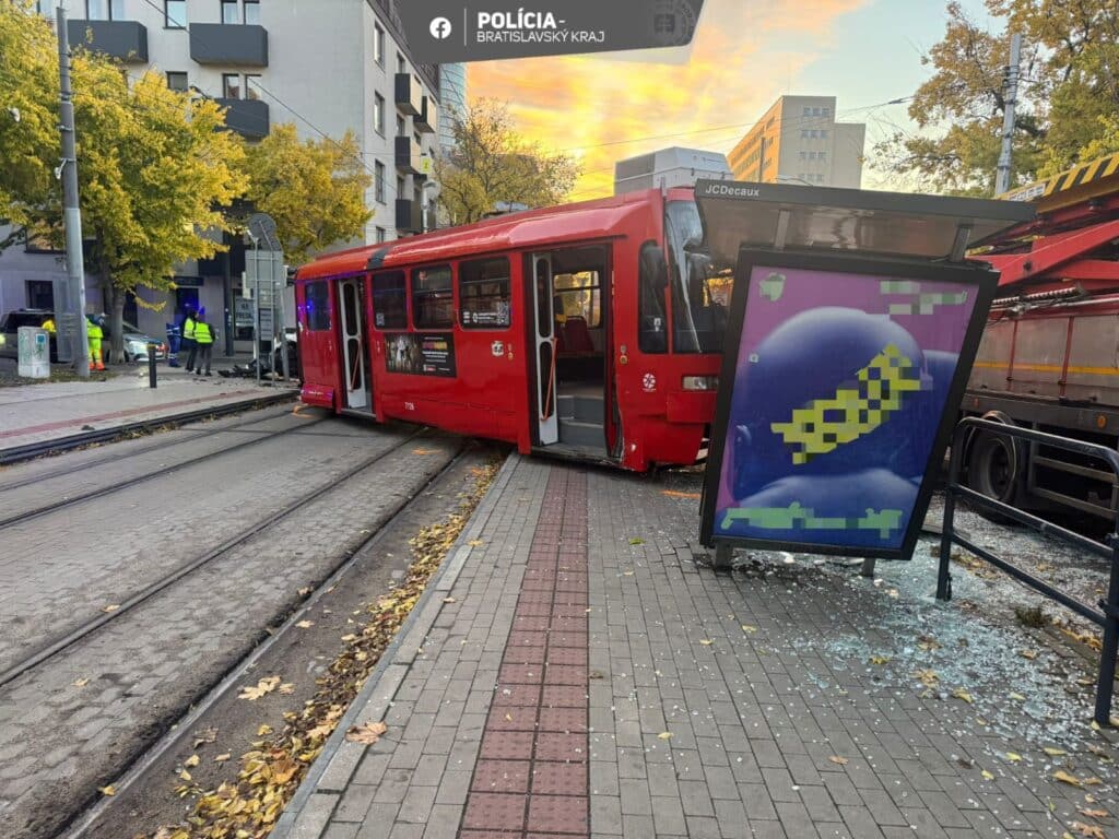 Wypadek w Bratysławie