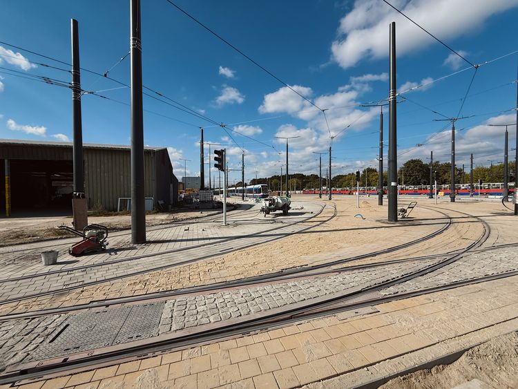 Modernizacja zajezdni tramwajowej w Bydgoszczy nabiera tempa foto: bydgoszcz.pl