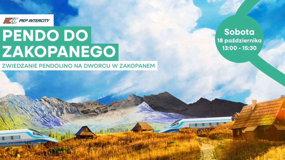 Inforail - Sobota z Pendolino w Zakopanem. Już 18 października