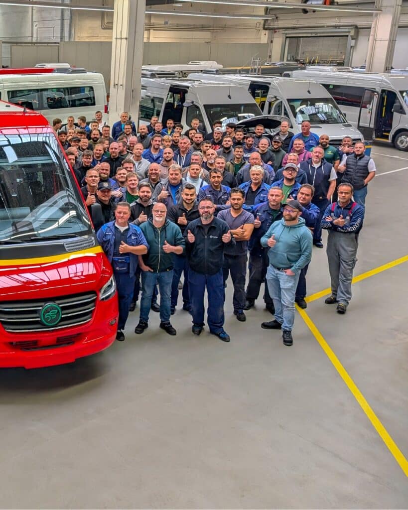 Tremonia przekroczyła próg 31 000 wyprodukowanych minibusów w ciągu 25 lat działalności.