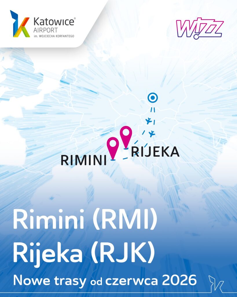 Wizz Air wzmacnia siatkę w Polsce: nowe połączenia z Gdańska, Katowic i Lublina