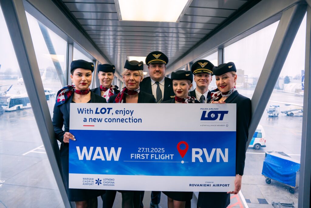 LOT uruchamia sezonowe połączenie do Laponii. Warszawa–Rovaniemi dwa razy w tygodniu fot. PLL LOT