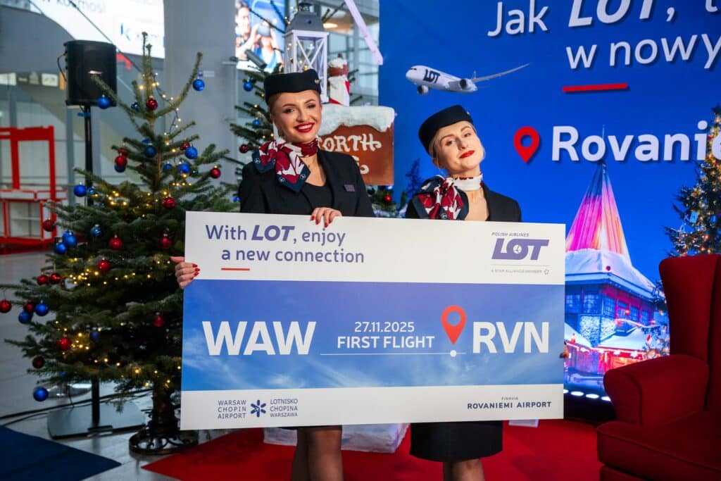 LOT uruchamia sezonowe połączenie do Laponii. Warszawa–Rovaniemi dwa razy w tygodniu
