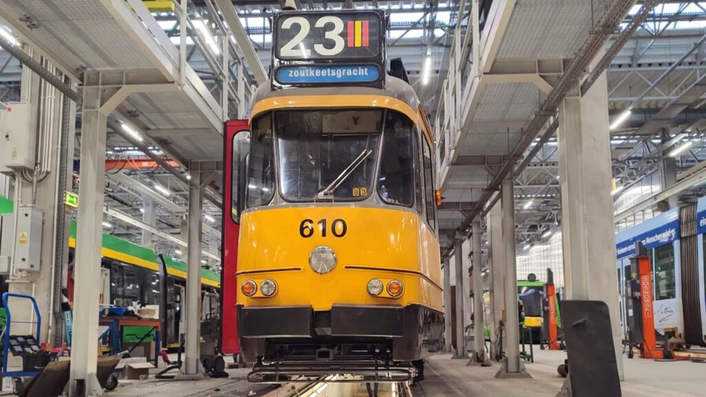 Kolejny debiut na poznańskiej paradzie tramwajów. Wagon po remoncie foto: MPK Poznań