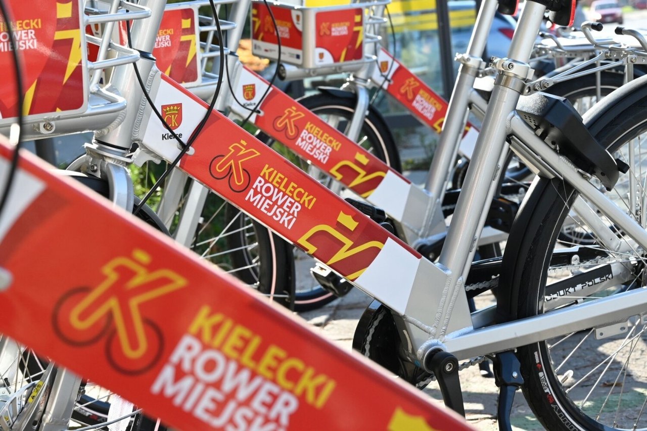 Infobike - Spada zainteresowanie Kieleckim Rowerem Miejskim. Co dalej z systemem?
