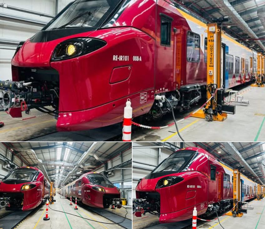 Inforail - ARF po wstępnym odbiorze elektrycznego zespołu trakcyjnego Coradia Stream