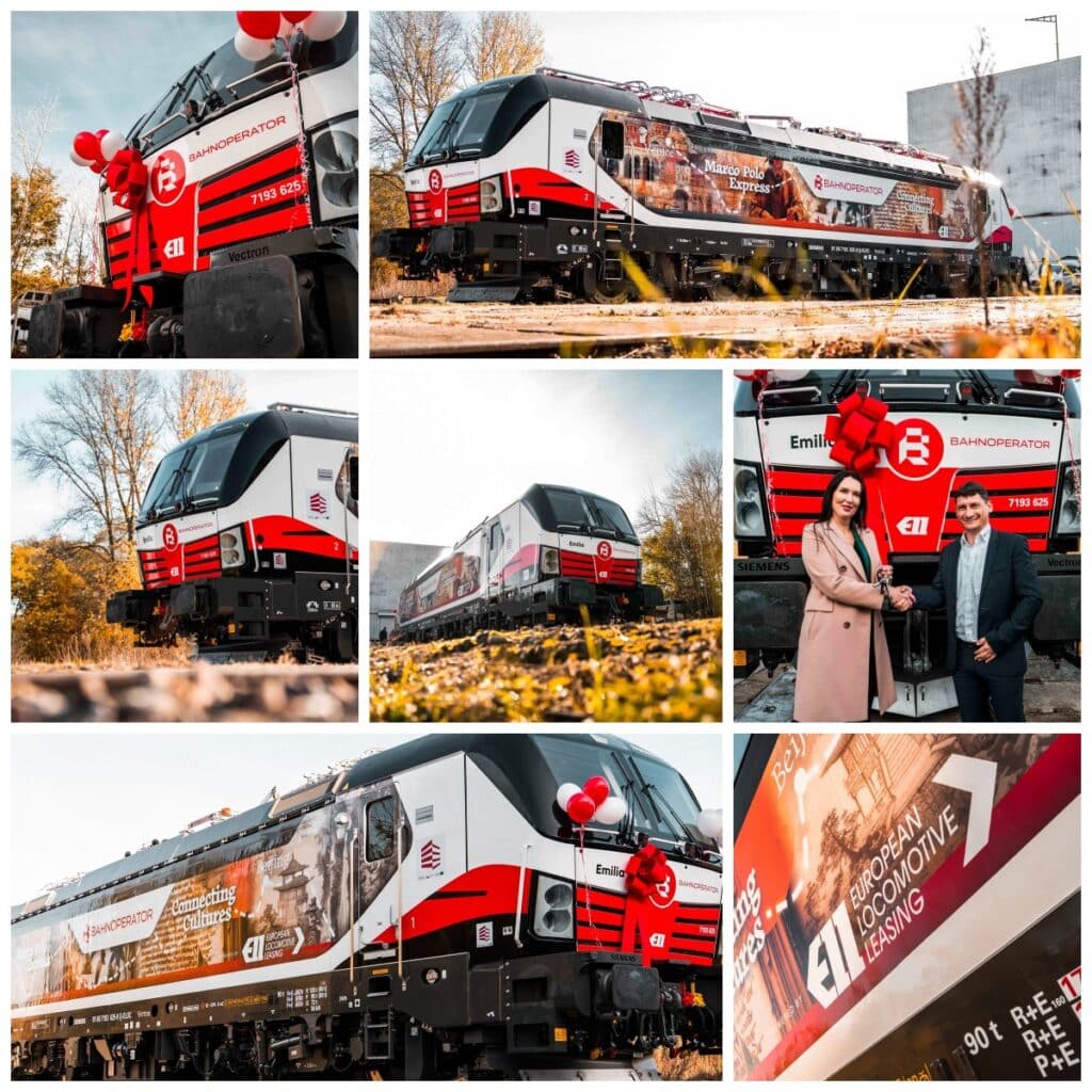 Pierwszy polski odbiorca z lokomotywą Vectron homologowaną na Włochy foto: Siemens