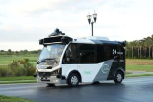 Infobus - Karsan Autonomous e-JEST debiutuje w USA – 10 minibusów już zamówionych