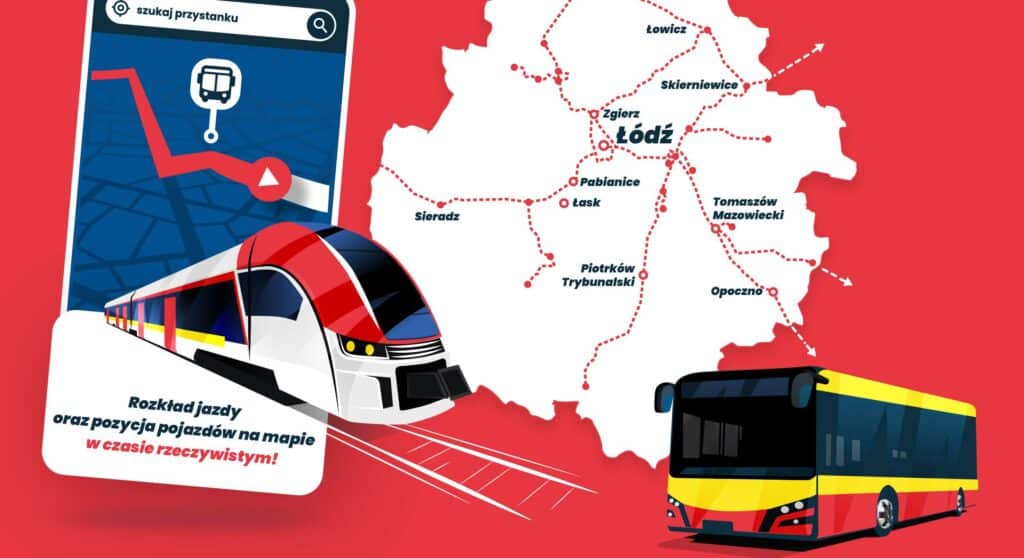 Łódzkie z integracją kolei i komunikacji miejskiej w jednym systemie: Tiem4BUS