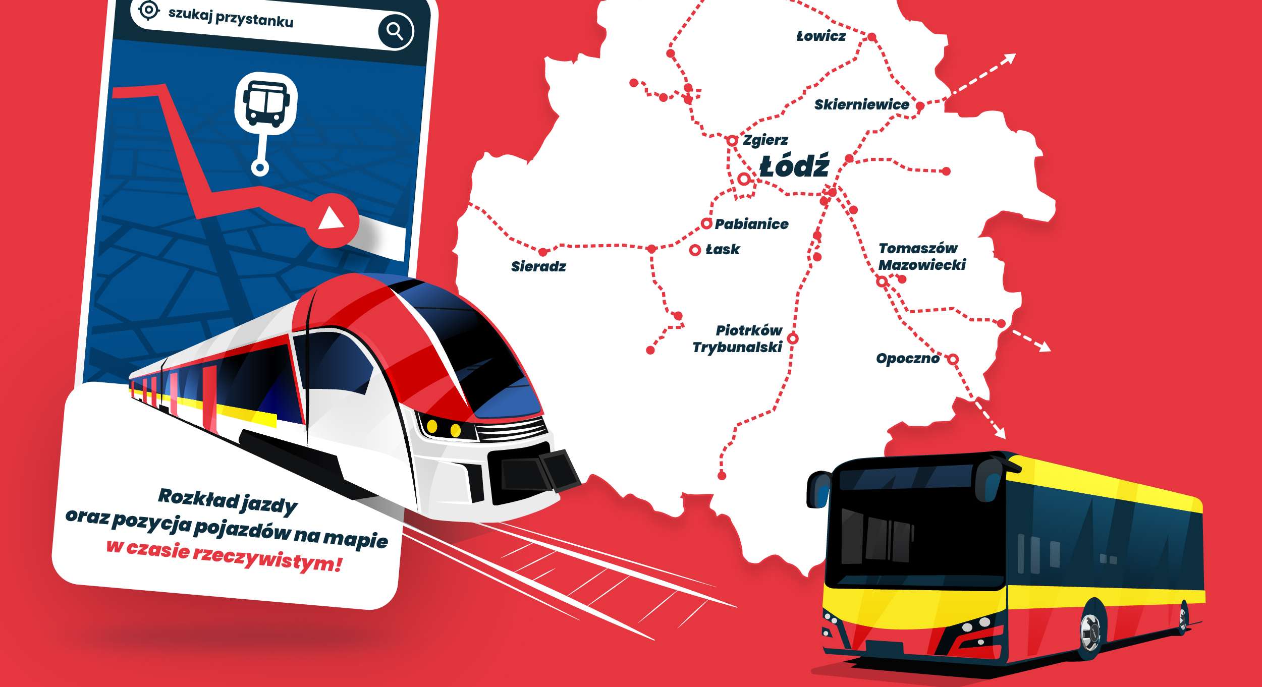 Infotrans - Łódzkie z integracją kolei i komunikacji miejskiej w jednym systemie: Tiem4BUS