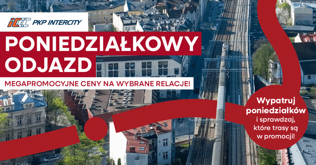 W poniedziałek 24 listopada przewoźnik zwiększył pule promocyjnych biletów na pociągi IC, TLK, EIC i EIP kursujące na trasie z Katowic do Trójmiasta.