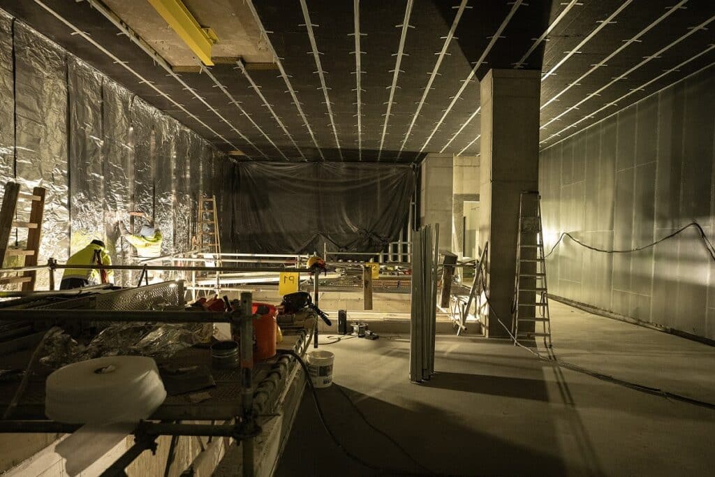 Postępy na budowie bemowskiego odcinka metra M2. Stacje nabierają finalnego kształtu foto: UM Warszawa