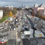 Prace torowe w Warszawie