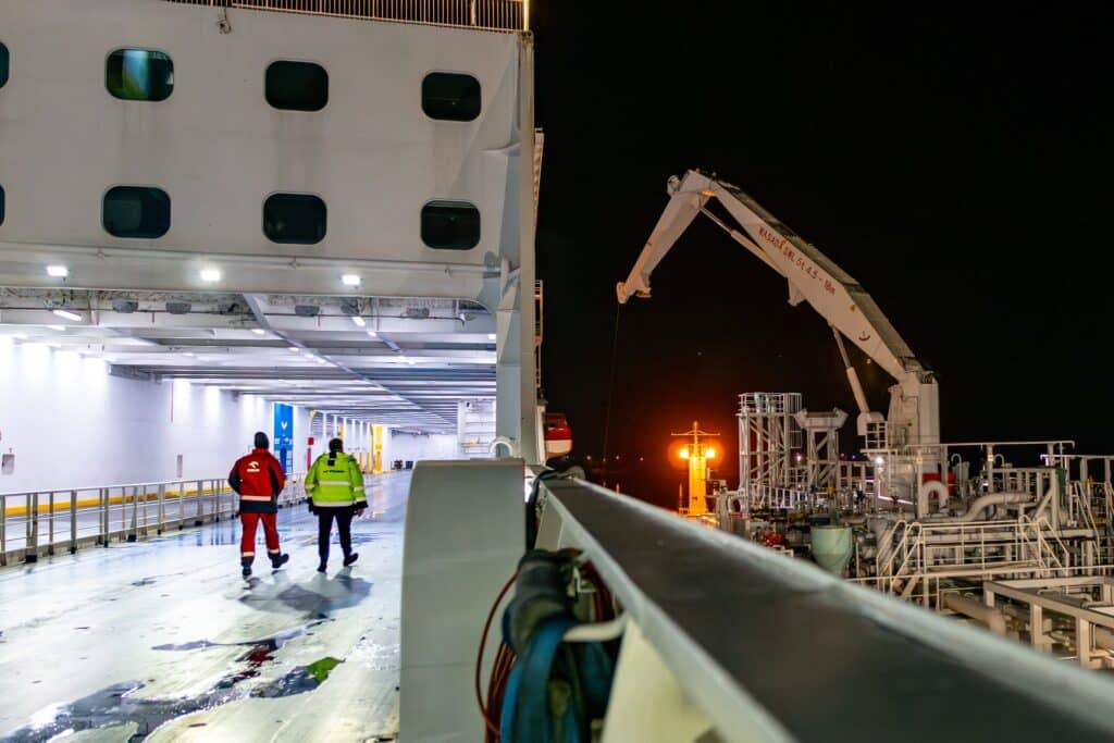 Premierowe operacje LNG w Świnoujściu. Historyczny moment dla polskich portów foto: Port Świnoujście