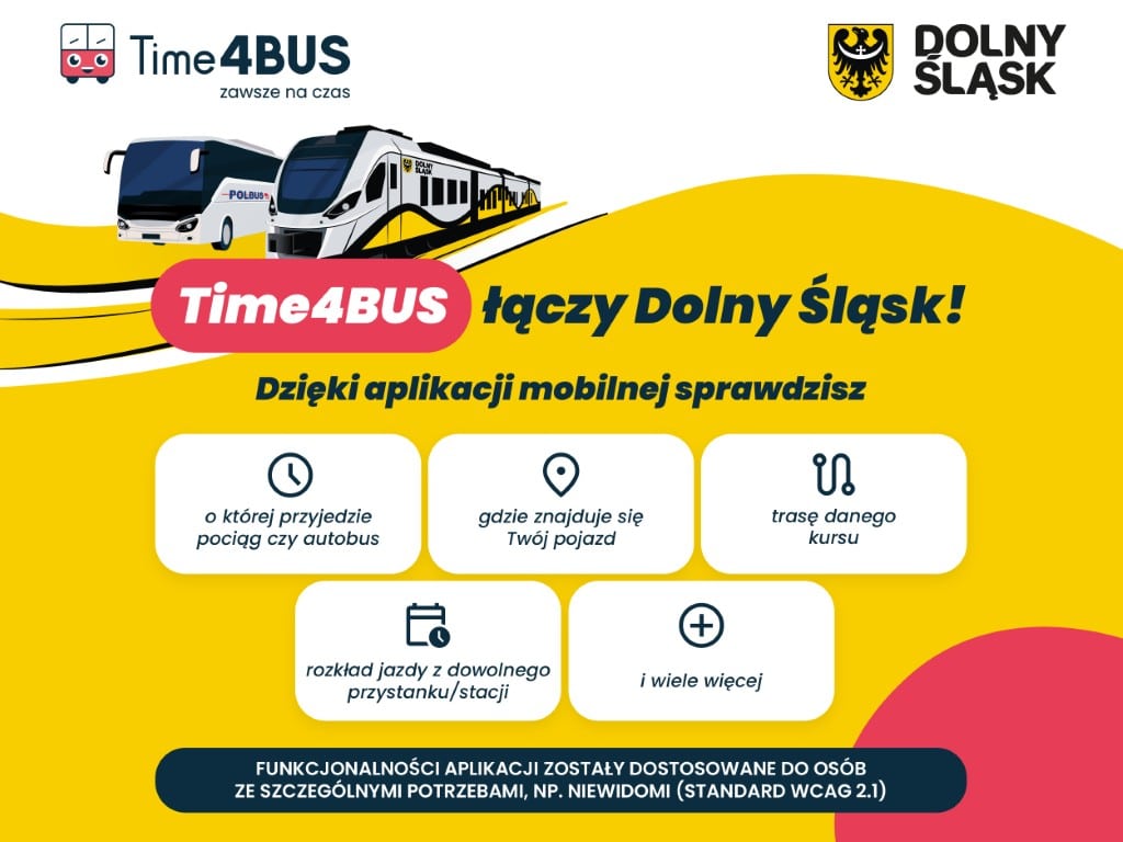 Wdrożenia aplikacji mobilnej Time4BUS w Polbus i  Kolejach Dolnośląskich