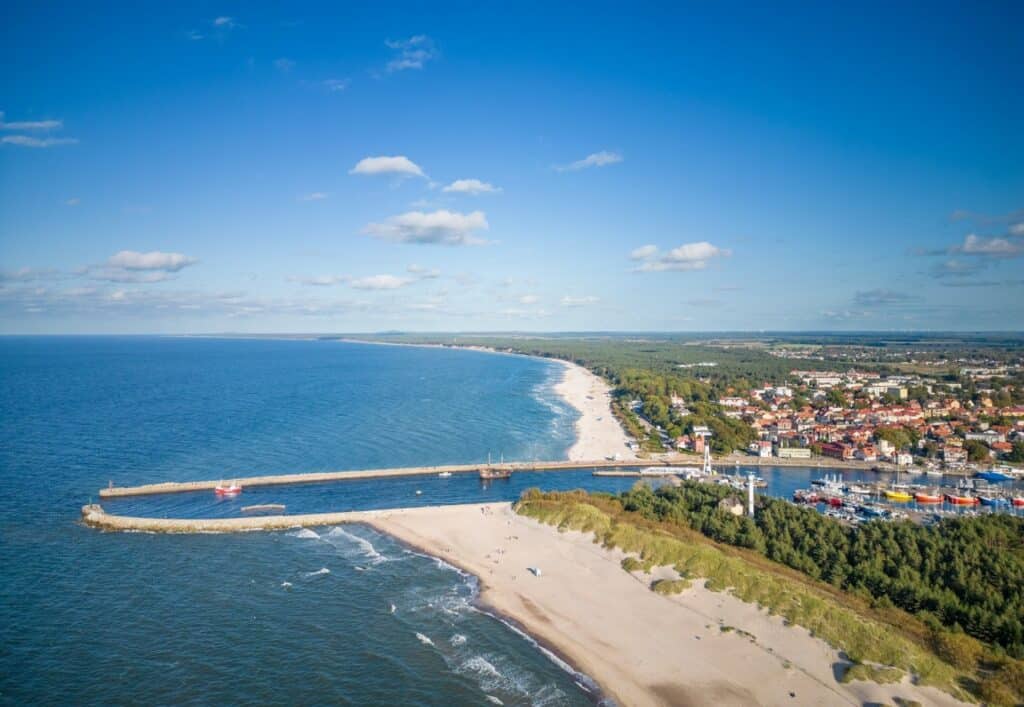 Czerwona Szopa w Porcie Ustka przechodzi remont. Koniec prac w 2027 roku foto: UM Ustka