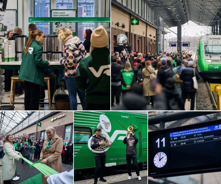 Inforail - Nowy standard kolei w Finlandii. Pendolino Plus ruszyło na trasę