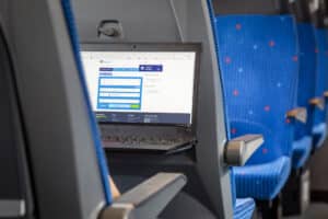 WiFi w pociągu Ceskich drah