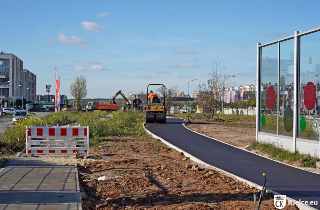 Ruszają prace nad nową infrastrukturą rowerową na ul. Żelaznej w Kielcach kielce.eu