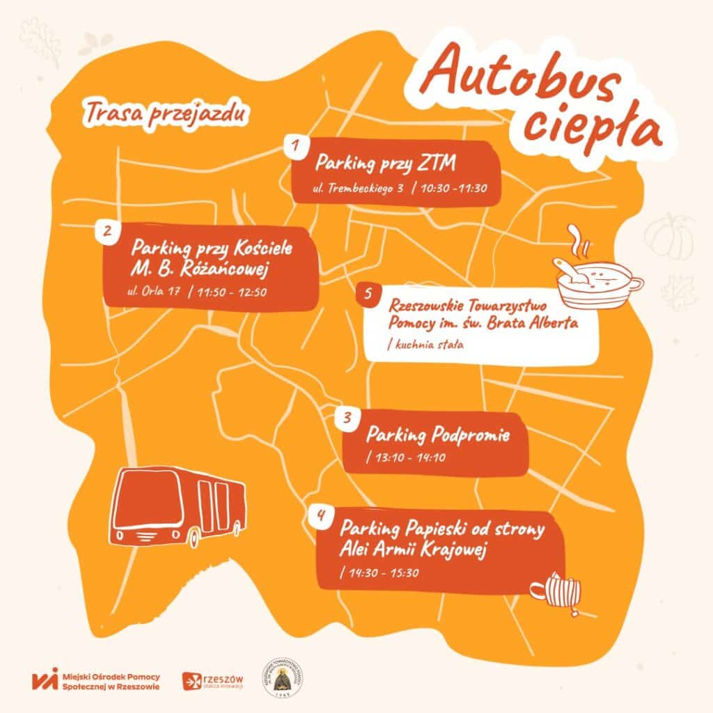 Rzeszów: Autobus Ciepła znowu na trasie