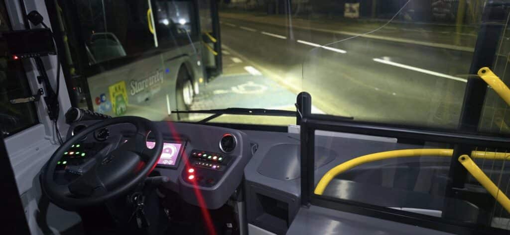 Gmina Staroźreby odebrała trzy nowe autobusy Güleryüz Ecoline 12LF / fot. Kamil Groszewski - FB