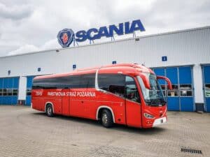 Autobus od Scania Polska dla Straży Pożarnej