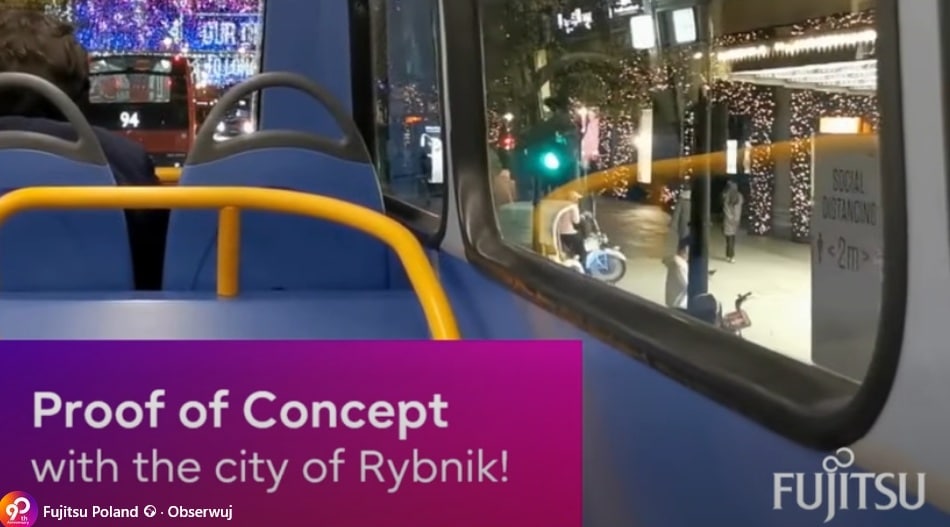 Infobus - Fujitsu chce w Rybniku zwiększyć wydajność eksploatacji autobusów zeroemisyjnych