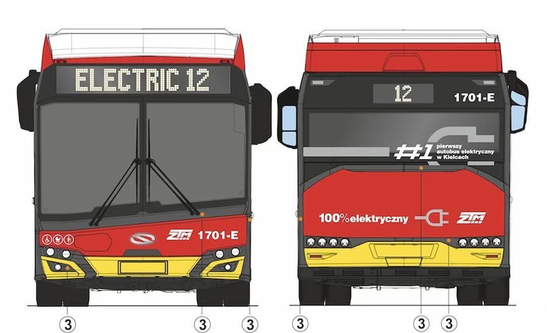 Infobus - ZTM Kielce cały czas bez umowy z BP Tour na obsługę elektrycznych Solarisów. Skarga MPK