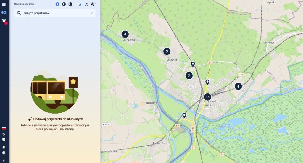 Kostrzyn nad Odrą ogłosił postępowanie na świadczenie usług publicznego transportu zbiorowego w granicach miasta.