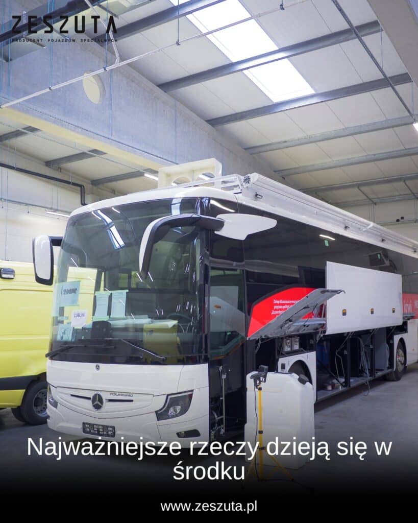 RCKiK Bydgoszcz ponawia przetarg na pięć autobusów do poboru krwi. Kto oprócz Zeszuty?