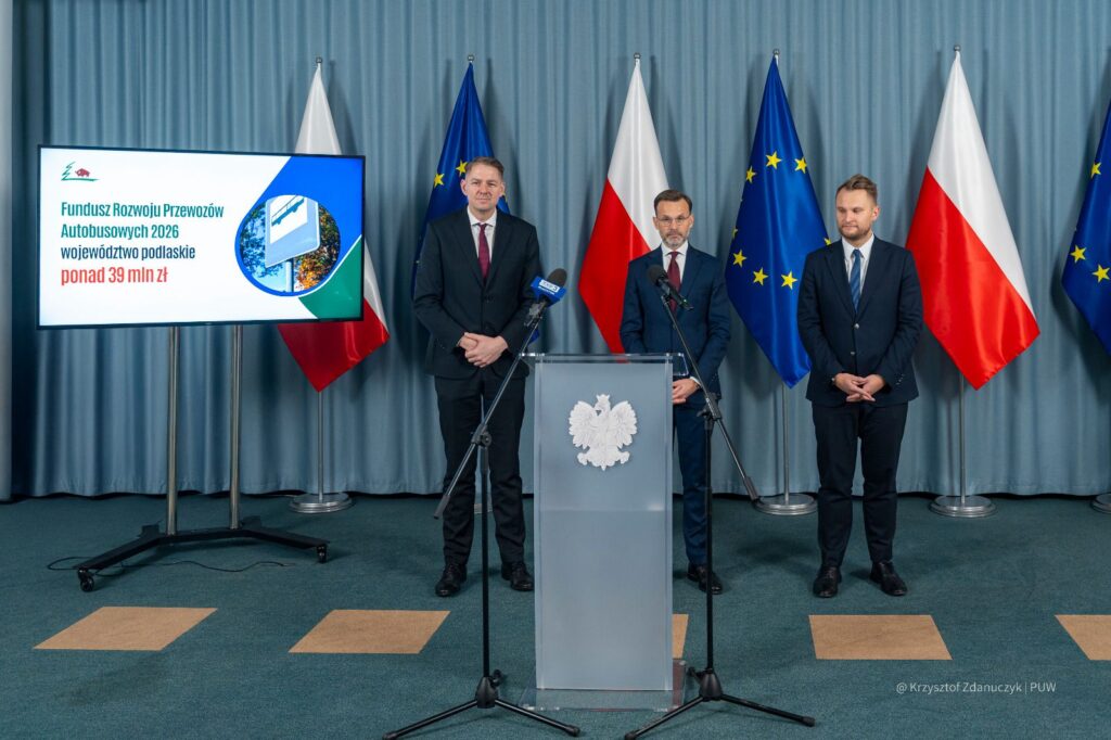 Ponad 39 mln zł na przewozy autobusowe w Podlaskiem - trwa nabór wniosków