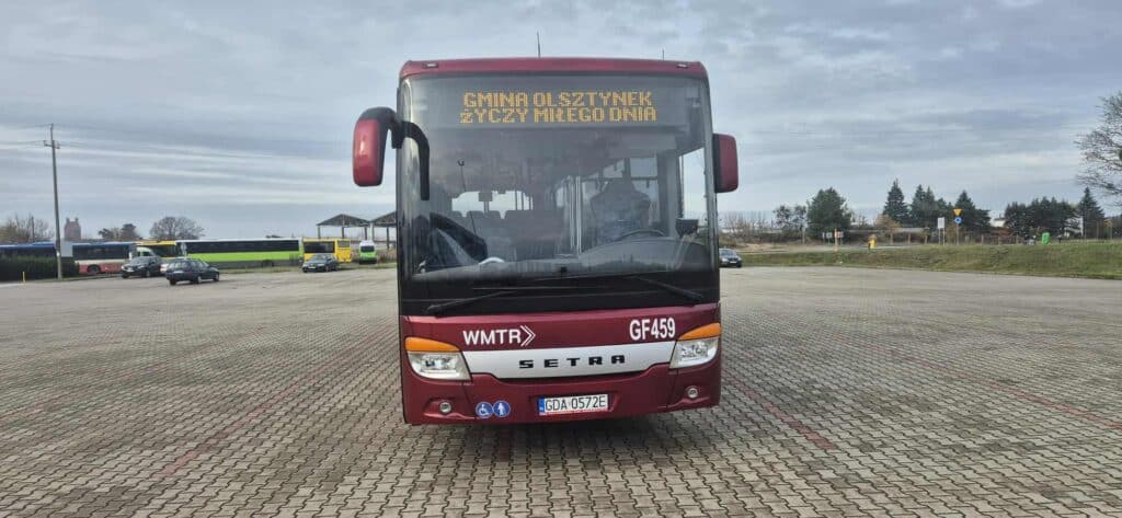 Nowy operator, nowy standard: zmiany w komunikacji regionalnej w gminie Olsztynek