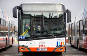 Autobus CNG w barwach MPK Radom
