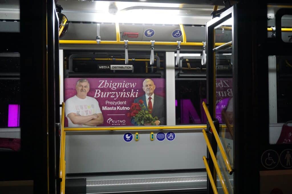 Autobus MZK Kutno imienia Zbigniewa Burzyńskiego / fot. UM Kutno